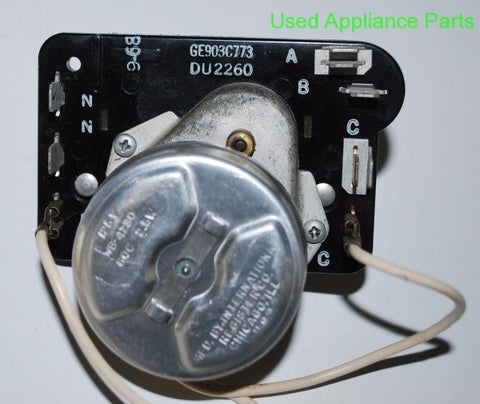 Genuine OEM GE General Electric Dryer Timer GE903C773 or DU2260