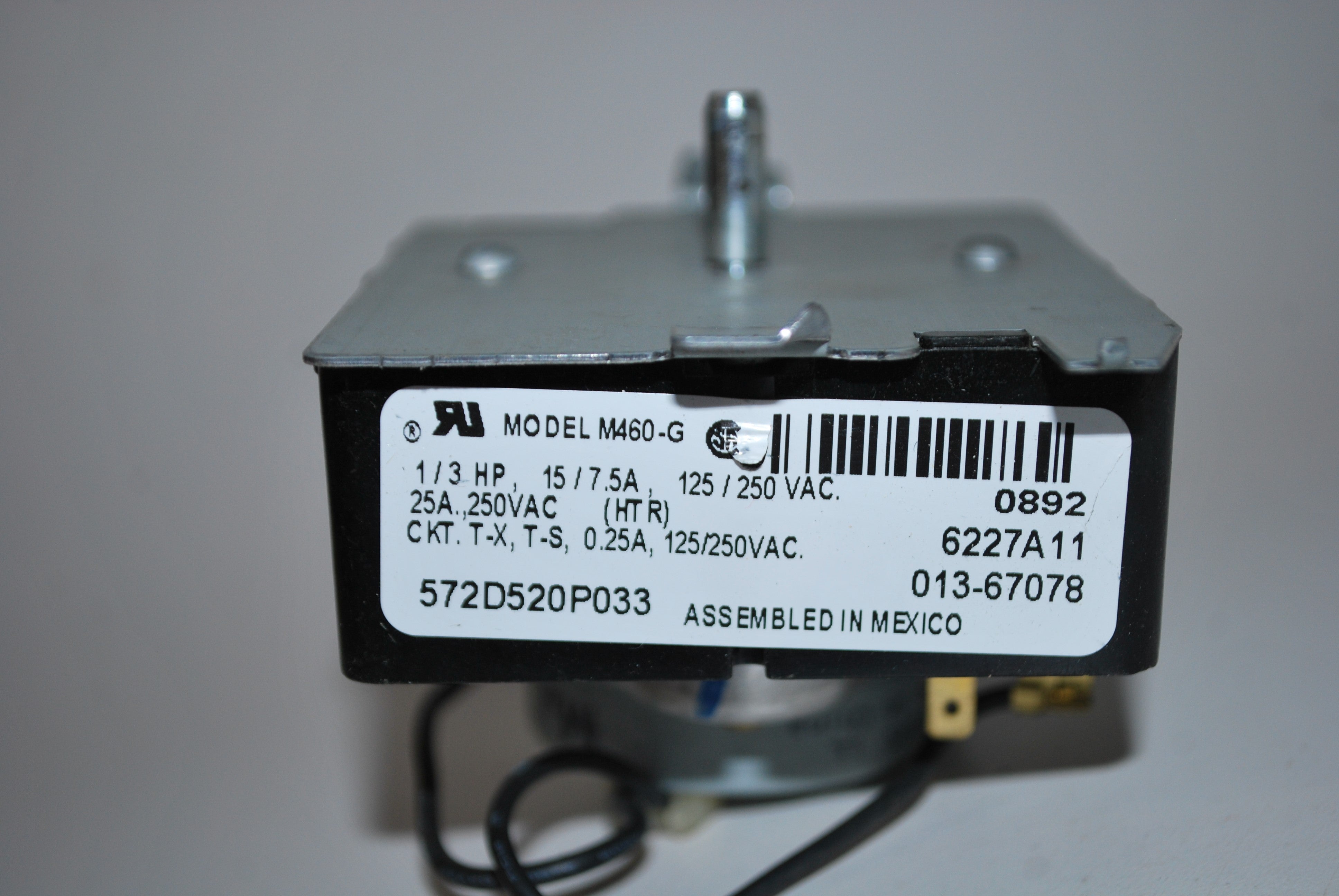 Genuine OEM GE General Electric Dryer Timer Dryer 572D520P033 WE4M334 AP3994959
