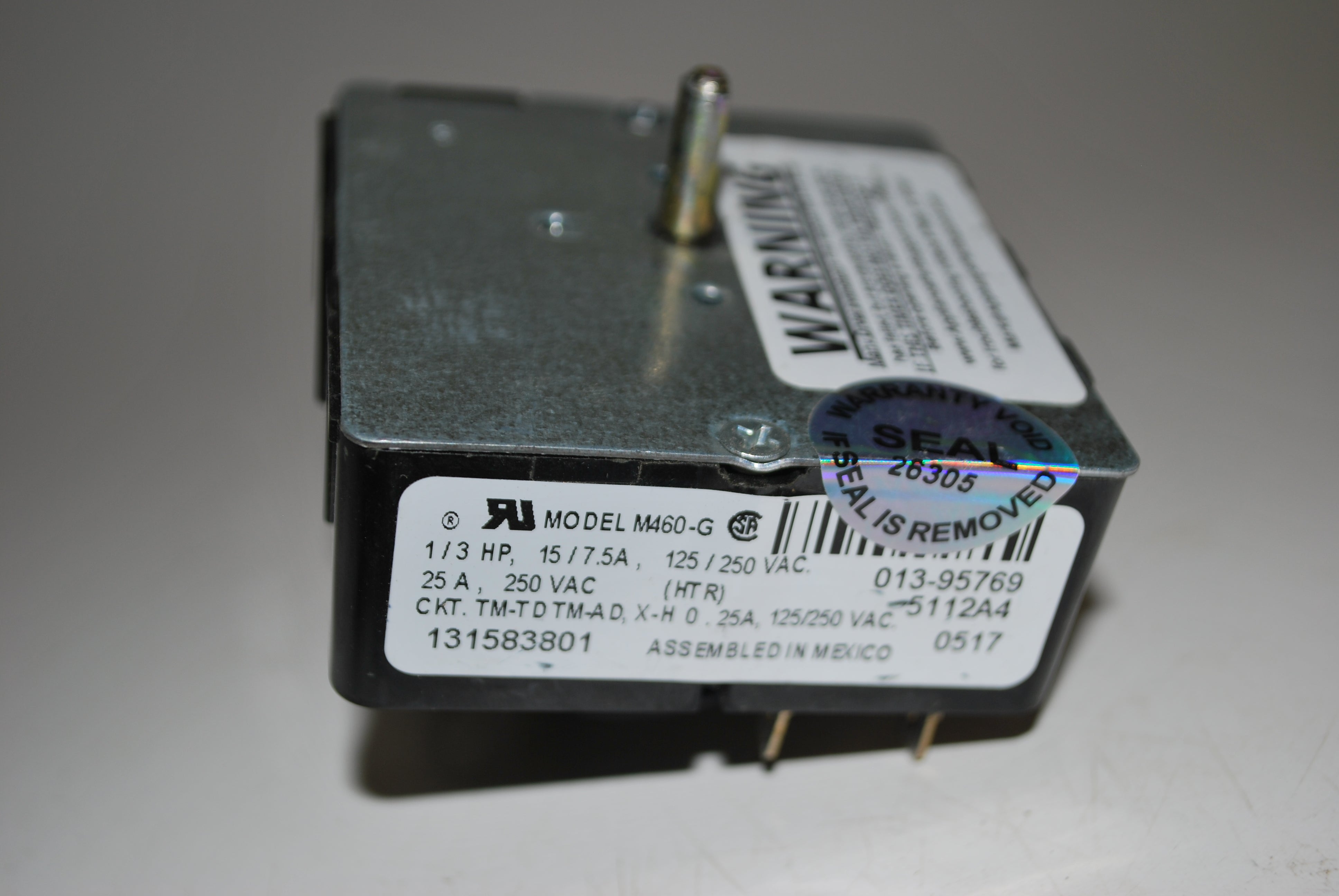 Genuine Frigidaire White Westinghouse Kenmore OEM Dryer Timer 131583801