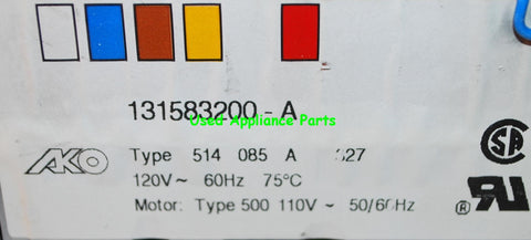 Frigidaire Washer Timer 131583200