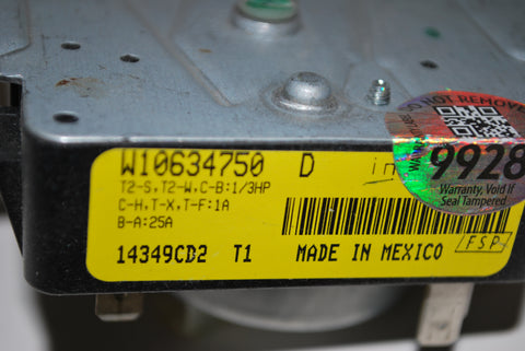 Genuine OEM Whirlpool Kenmore Roper Dryer Timer W10634750D or W10634750 D FSP