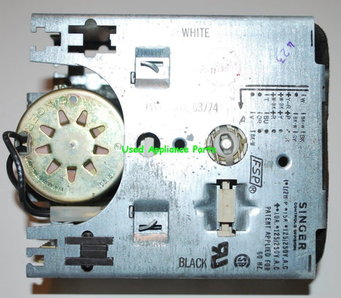 Whirlpool Washer Timer 63774