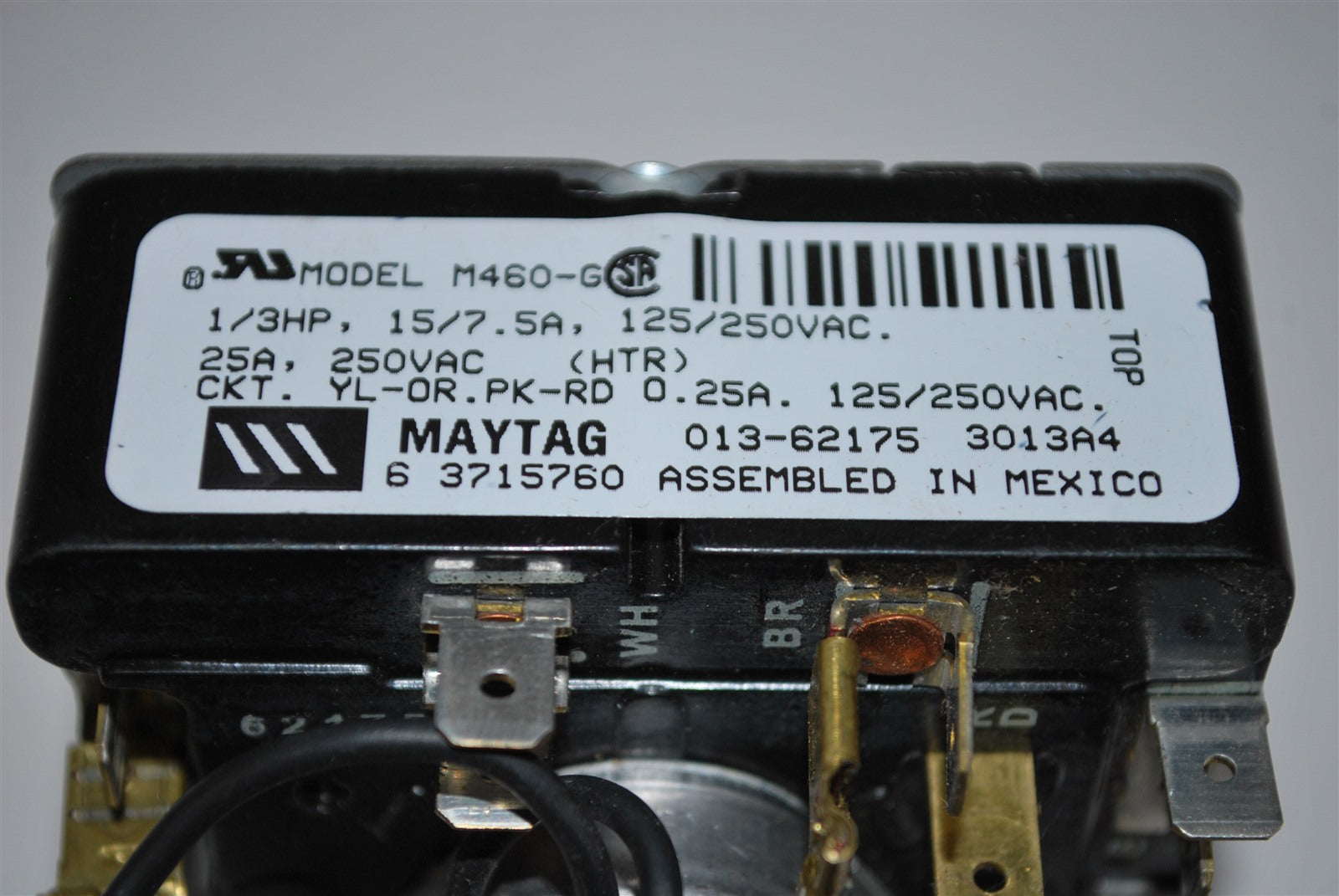 Genuine OEM Maytag Dryer Timer 6 3715760 or 63715760