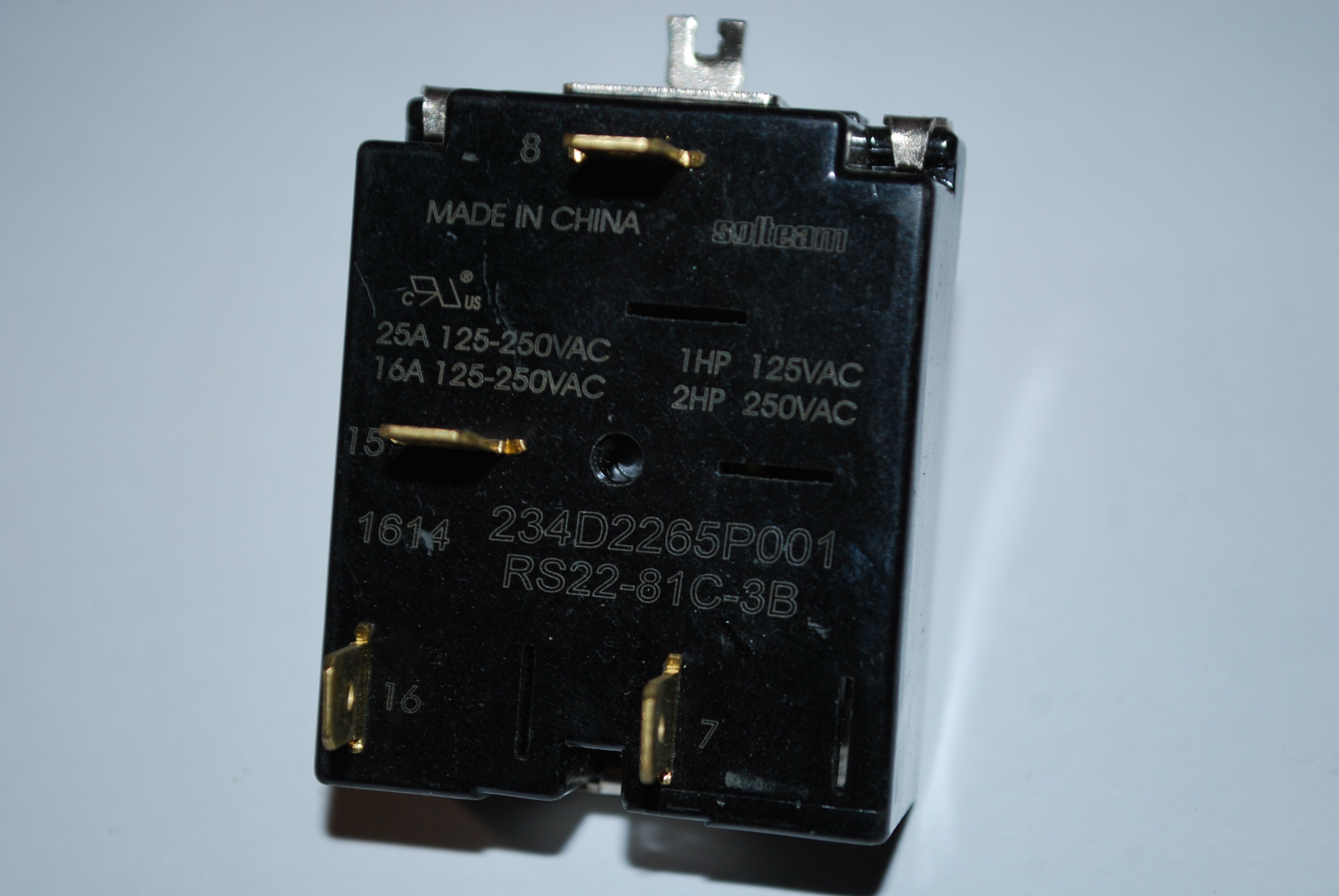 GE Dryer Switch 234D2265P001