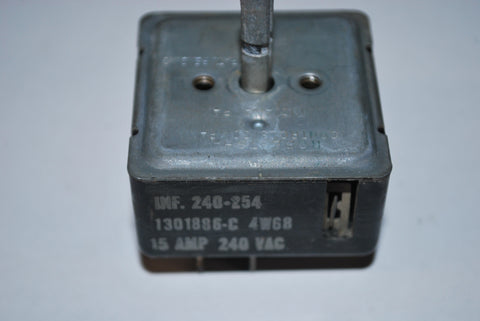 Range Oven Burner Switch INF-240-254 or 1301886-C