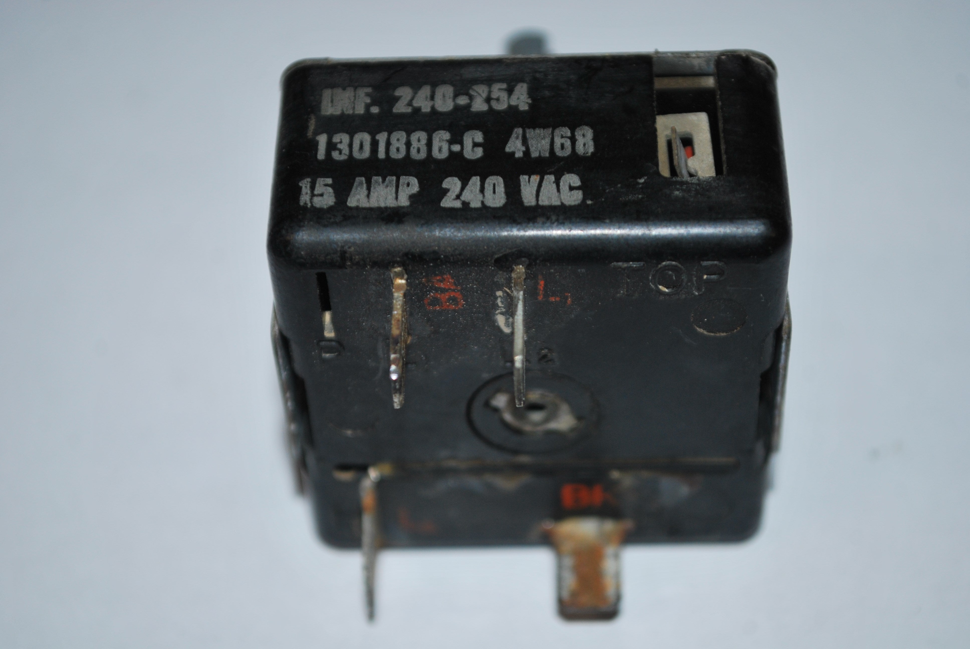 Range Oven Burner Switch INF-240-254 or 1301886-C