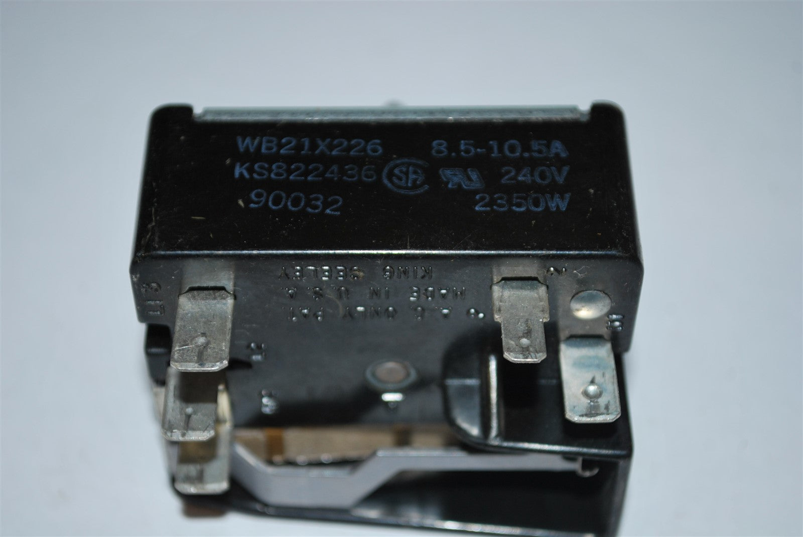 GE Range Burner Switch WB21X226 or KS822436 8.5-10.5A