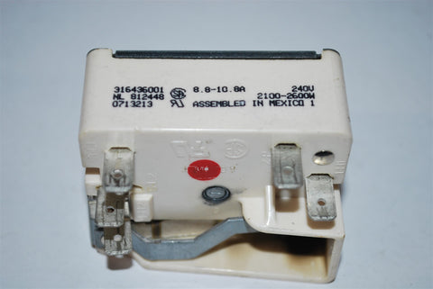 FRIGIDAIRE KENMORE ELECTROLUX Range Large Element Switch 316436001 or NL812448