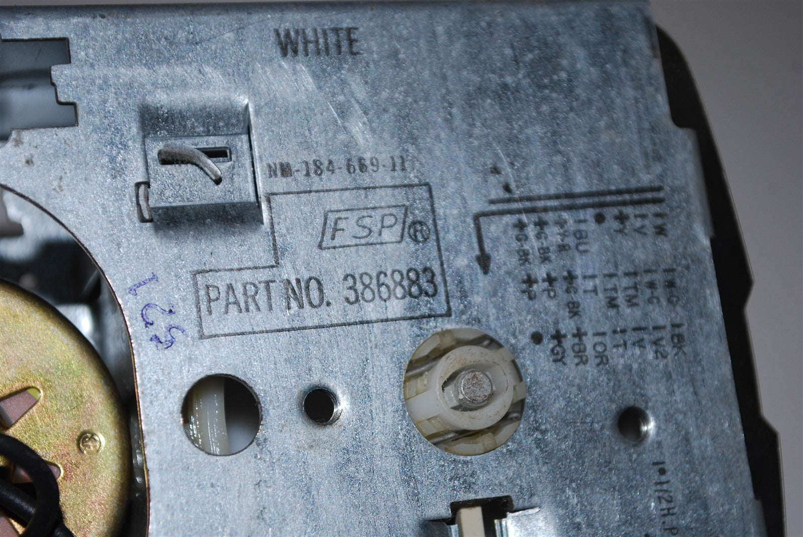 WHIRLPOOL Washer Timer 386883 660992 AP3048850