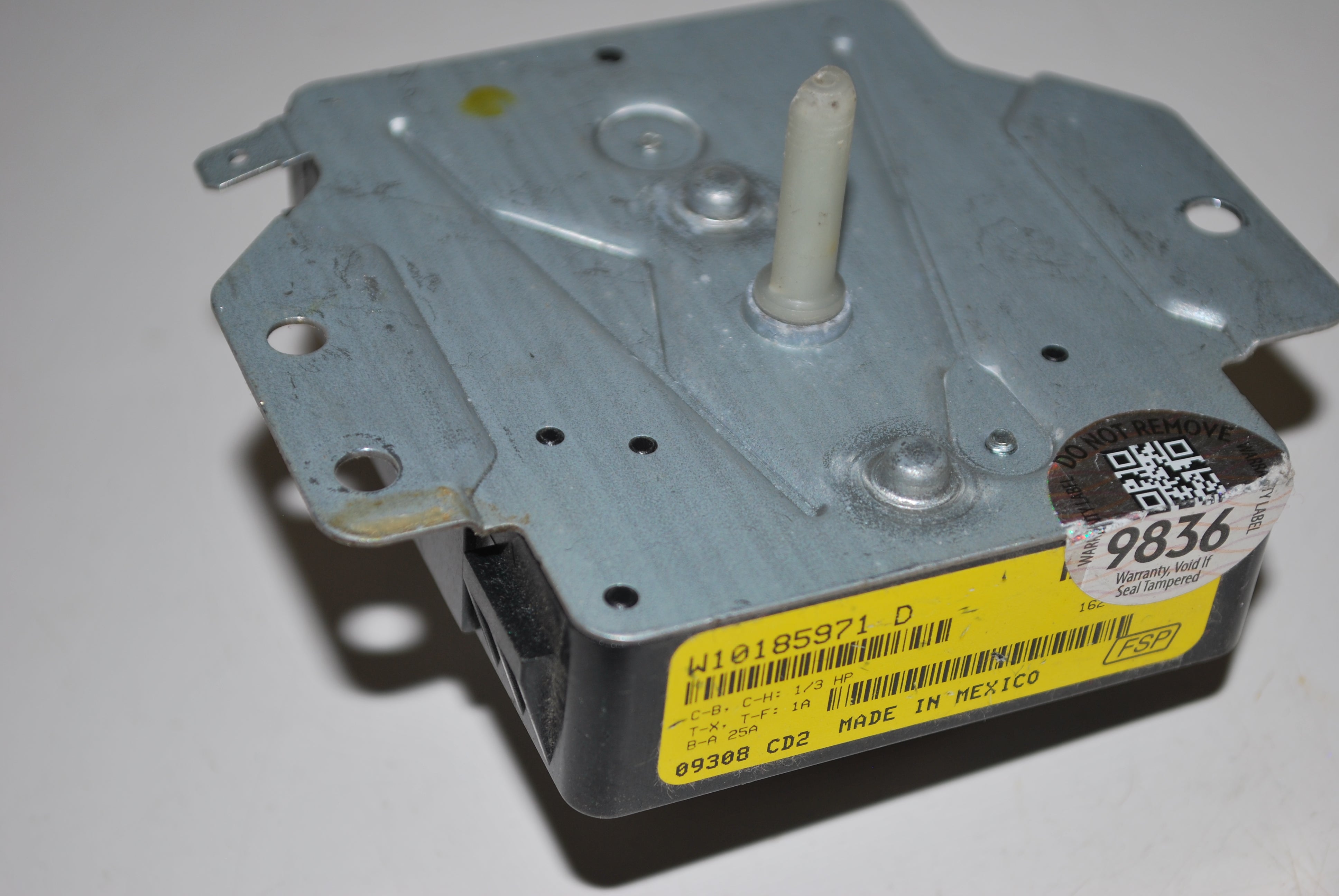 OEM Whirlpool Roper Maytag Gas Dryer Timer W10185971D W10185971 WPW10185971