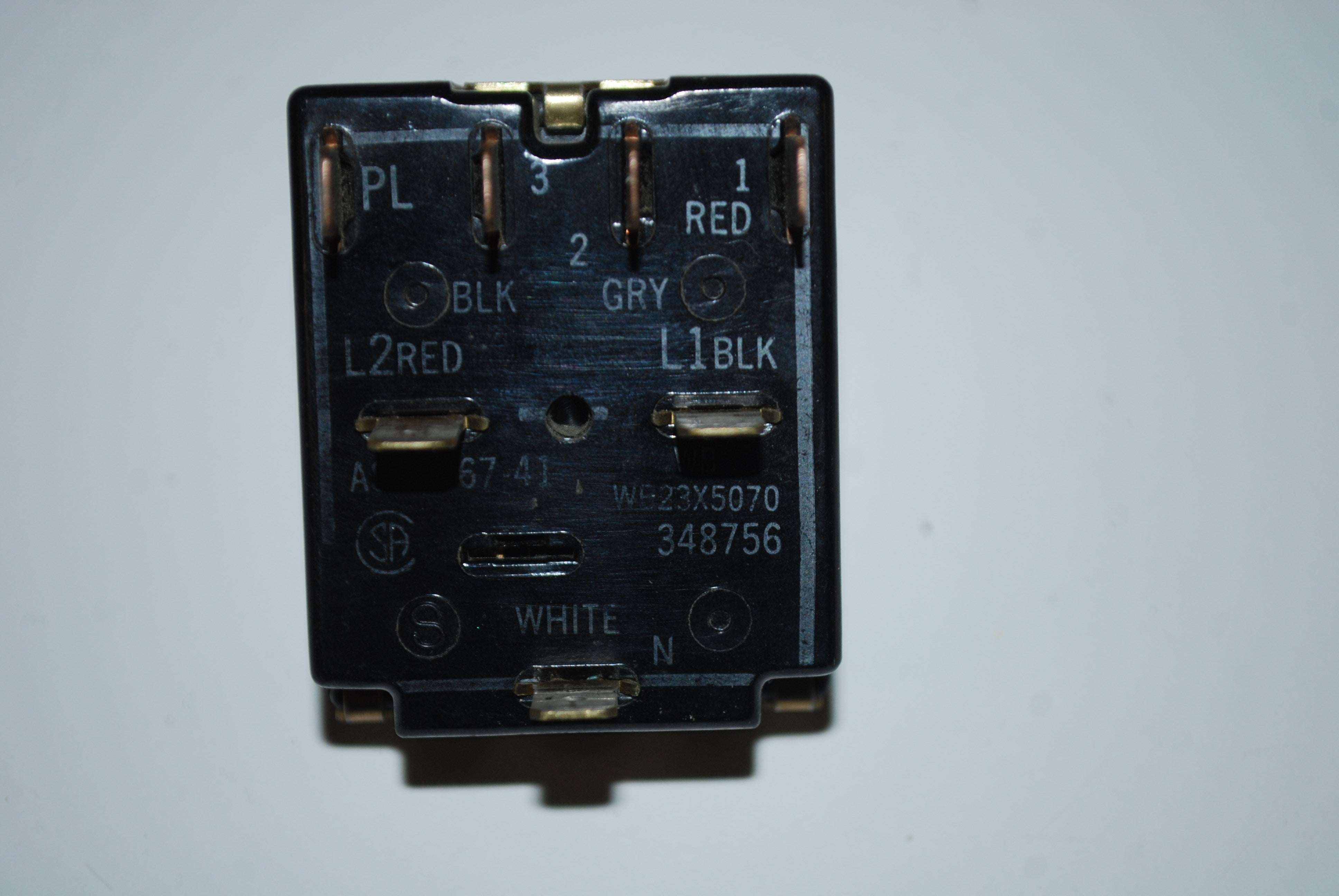 GE Range Oven Selector Switch WB23X5070 348756 ASR6167-41 AP2632505