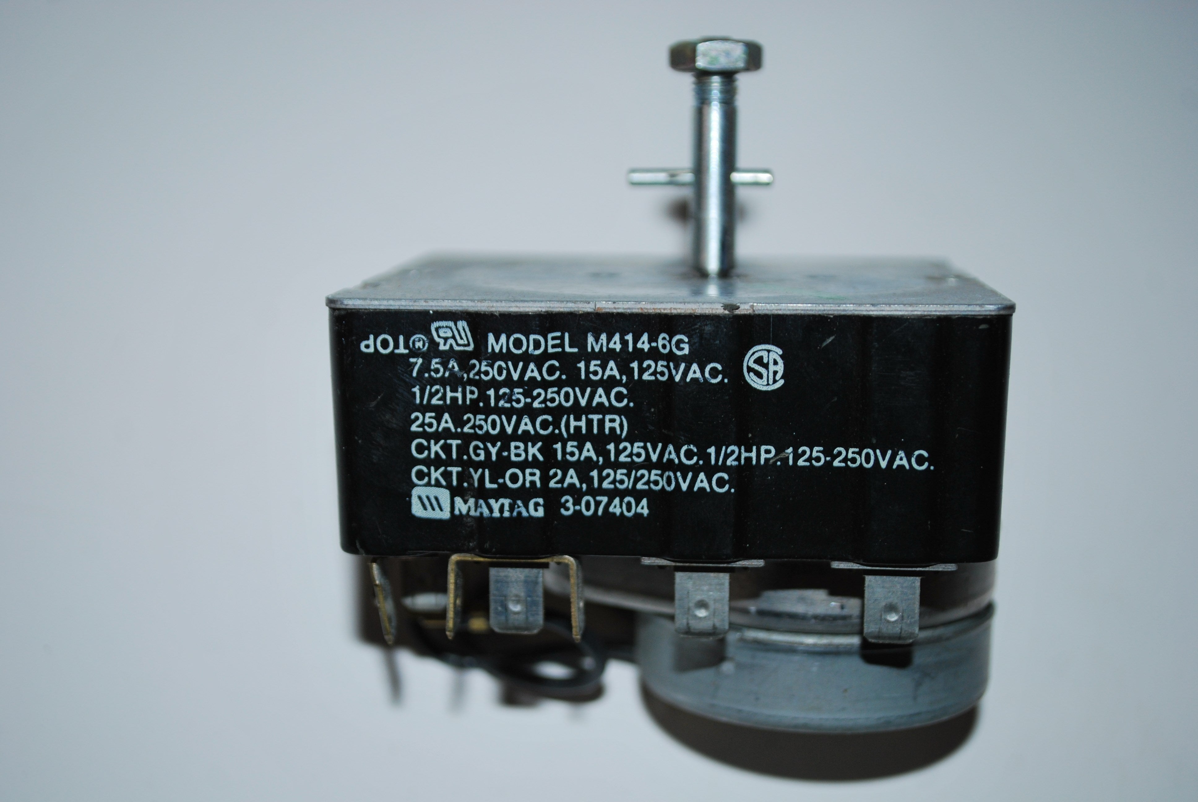 Genuine OEM MAYTAG Dryer Timer 3-07404 or 307404 Y307404 AP4290708
