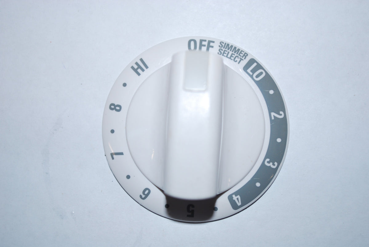 Frigidaire Range Oven Simmer Select Knob WHite 3162081 or KIP 5D71