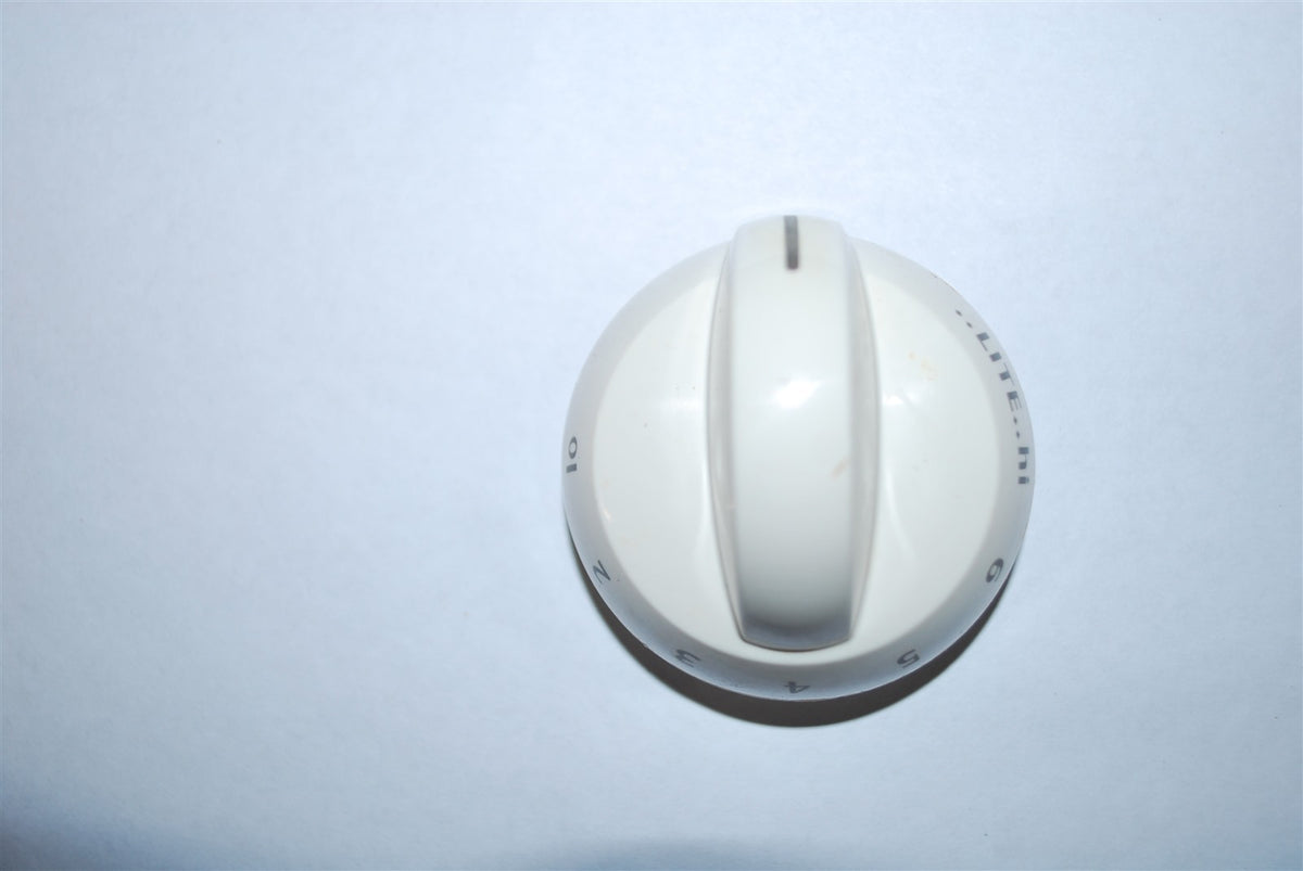 Frigidaire Gas Range Oven Burner Knob OFF WHITE 3162200 or KIP 6T53