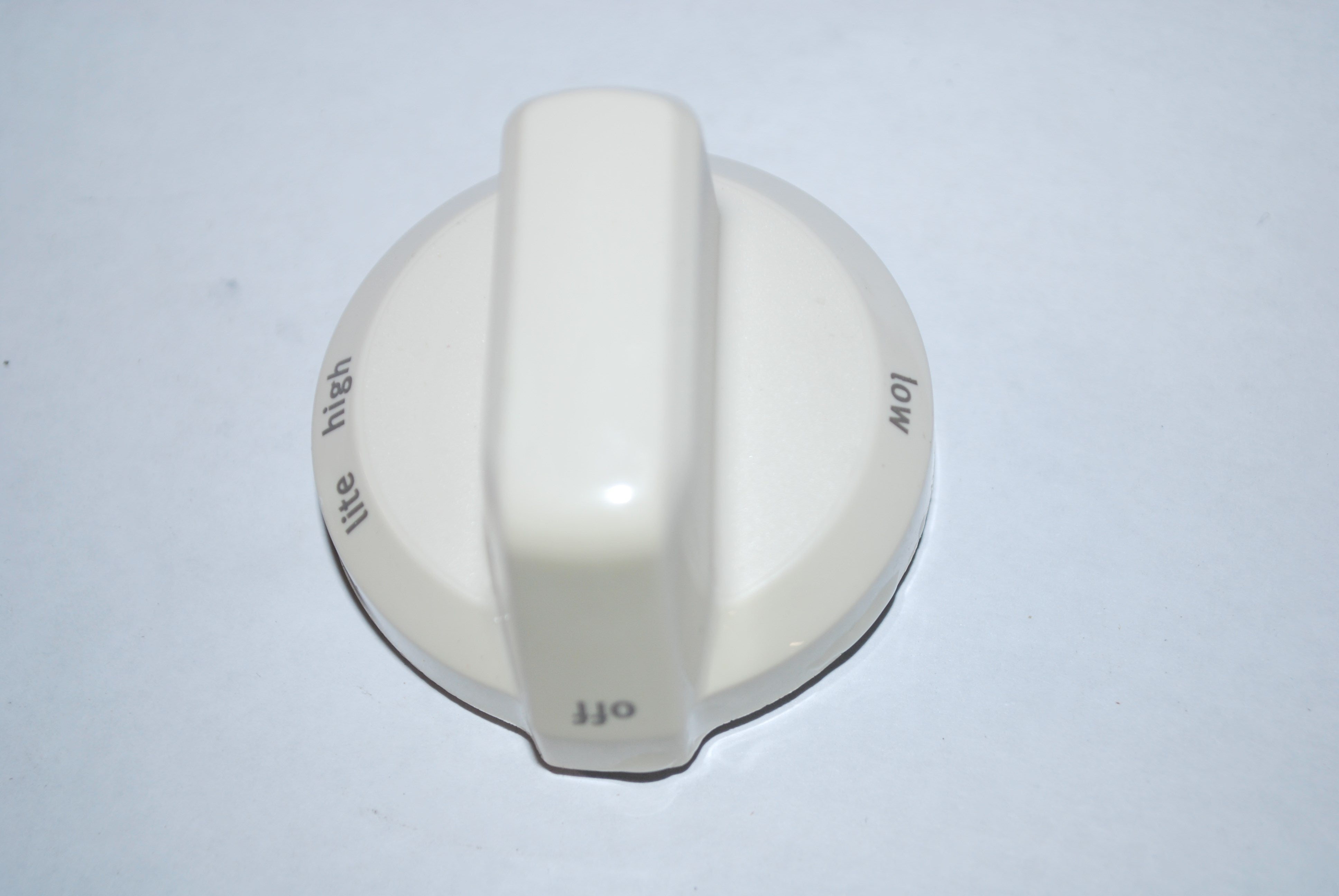 GE OFF WHITE Gas Range Burner Knob KIP 5H27