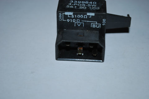 KENMORE WHIRLPOOL KITCHENAID Washer Temperature Switch 3399640 WP3399640 AP6008374 "DO NOT LIST"