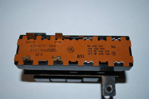 WHIRLPOOL Washer Pushbutton Switch 3347789 3354236 AP2906665