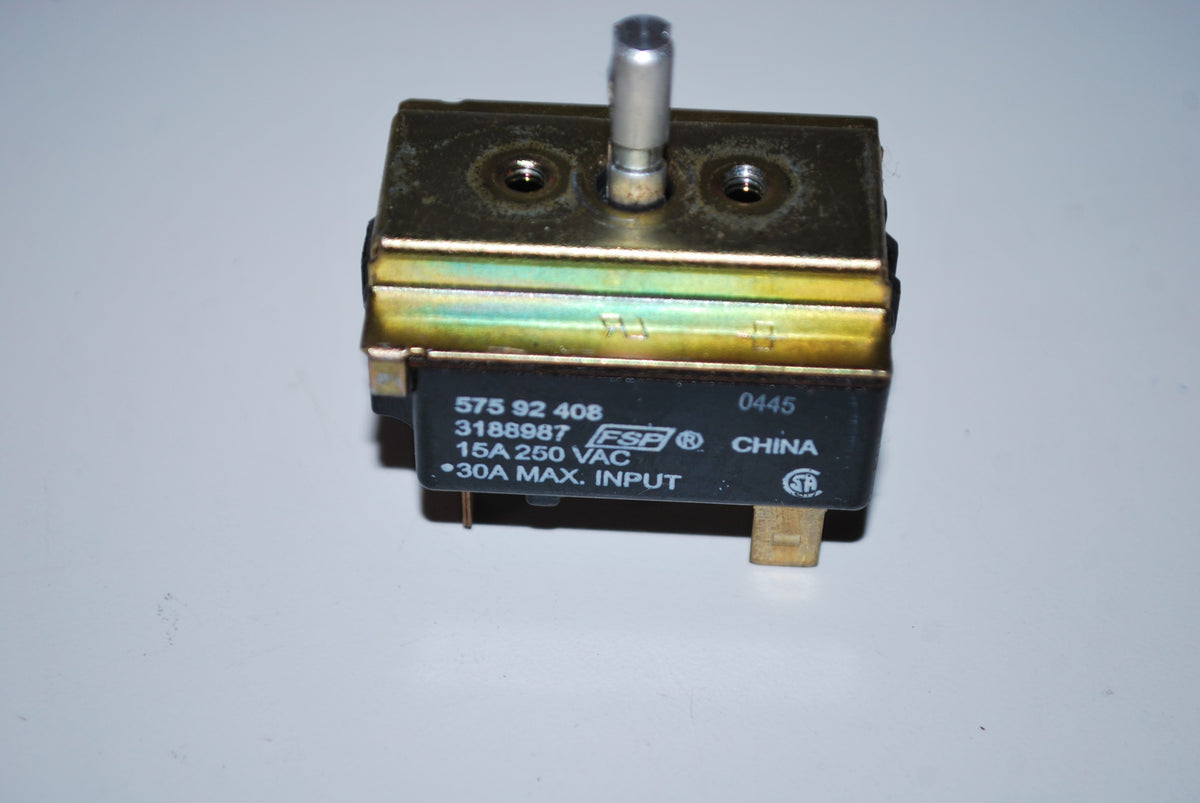 WHIRLPOOL ROPER ESTATE Range Oven Selector Switch 3188987 WP3188987 AP6007764