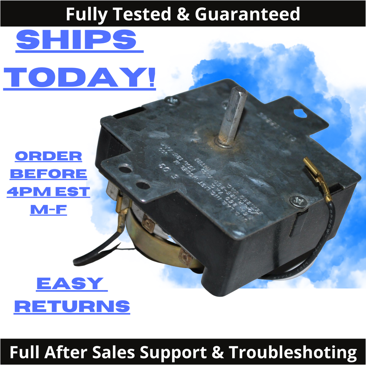 Genuine OEM WHIRLPOOL ROPER KENMORE Dryer Timer 686644 348320 AP3098285 FSP