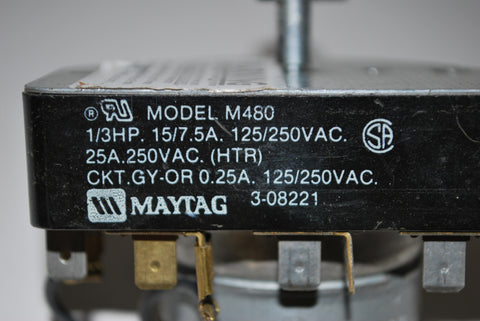 Genuine OEM Maytag Dryer Timer 3-08221 Y308221 AP4289900 308221 PS2200404