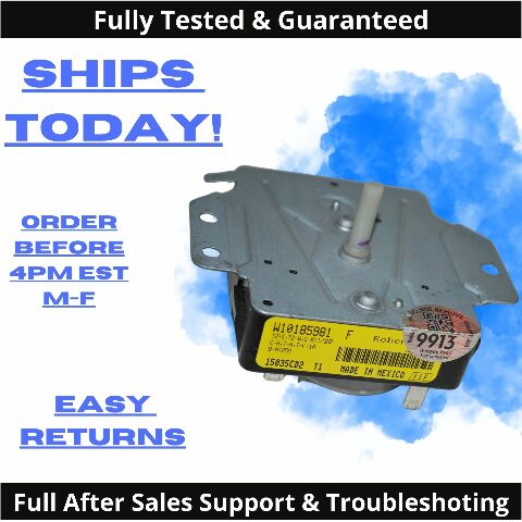 OEM Whirlpool Kenmore Maytag GAS Dryer Timer W10185981F WPW10185981 FSP