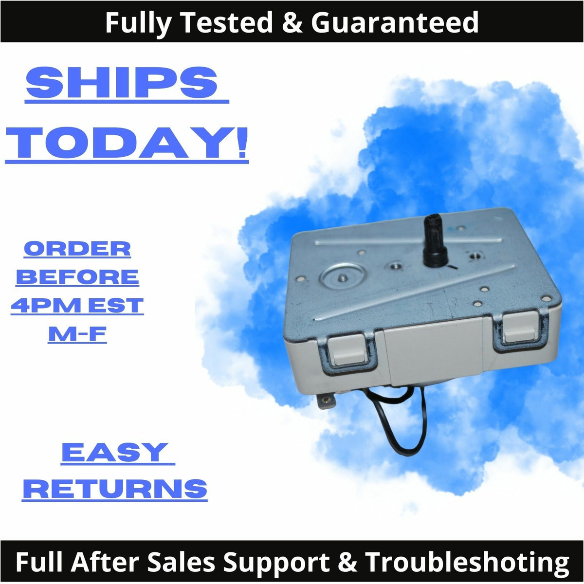 Genuine OEM GE Dryer Timer 113D5510G016