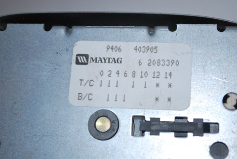 Maytag Washer Timer 6 2083390 or 62083390